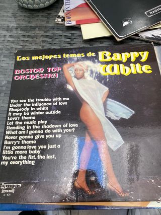Vinilo Barry White - Los Mejores Temas