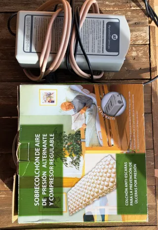 Colchón hinchable persona mayor para no llagarse