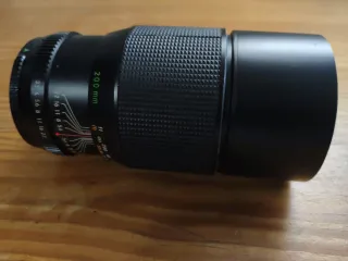 Objetivo Chinon 200mm f/3.5 M42 Canon EOS