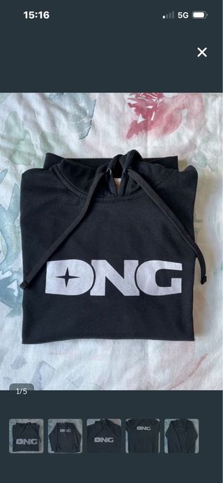 Sudadera Mister Tee Negra Talla M