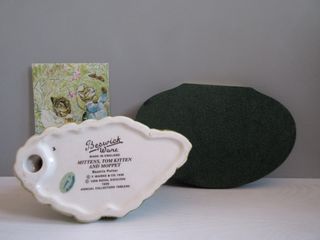 Grande Statuetta Gattini Beatrix Potter Porcellana