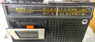 Radio Cassette Sanyo M 2406