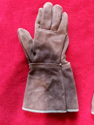 Guantes de soldador de cuero