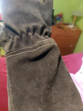 Guantes de soldador de cuero
