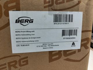 BERG 15.60.40.01 Correpasillos Infantil 5+ Metal Negro