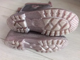 Botas de agua Mayoral rosas con glitter
