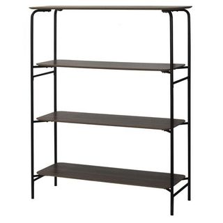 Estantería MDF y Metal 4 Niveles 110×40×140 cm