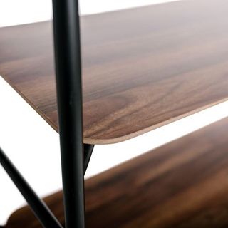 Estantería MDF y Metal 4 Niveles 110×40×140 cm