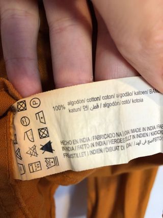 Camicia Pull&Bear Uomo Manica Lunga Tg M Zucca