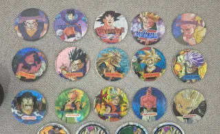 Caps Dragon Ball Vintage Japoneses y Portatazos