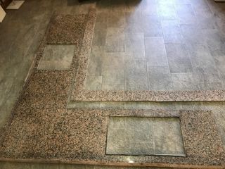 Encimera de granito Rosa Porriño