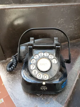 Teléfono antiguo belga años 30/40