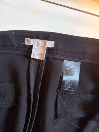 Pantalón vestir H&M T46 negro