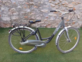 Bicicleta Paseo B'TWIN Elops Gris