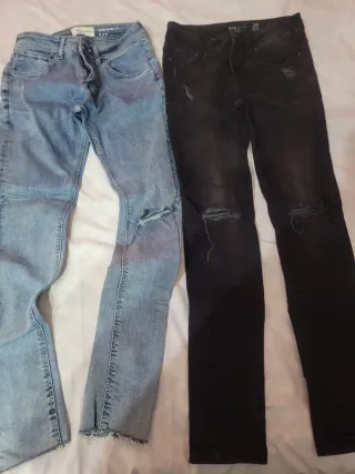 Jeans azules para chico