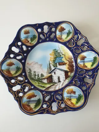 Plato de porcelana Alcobendas Portugal