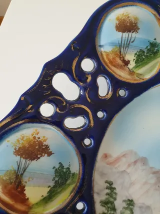 Plato de porcelana Alcobendas Portugal