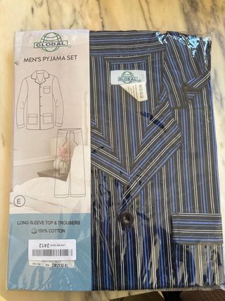 Pijama GLOBAL Hombre XL sin estrenar