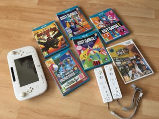 Pack 5 Juegos Wii U: Just Dance, Mario, Dragon