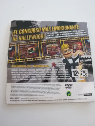 Mandos Buzz + Juego Buzz Hollywood PS2