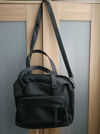 Bolso bandolera gris