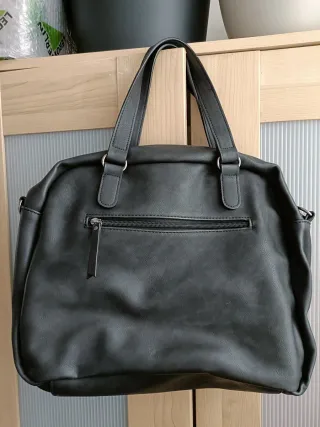 Bolso bandolera gris