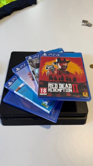 Consola PS4 + 2 Mandos 1TB