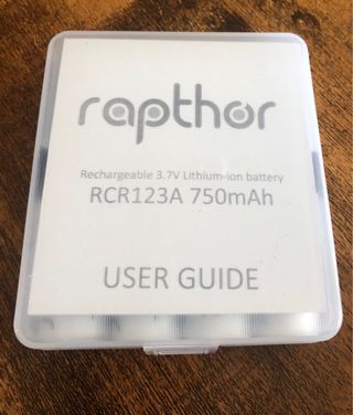 Carregador de Pilhas Rapthor 750mAh