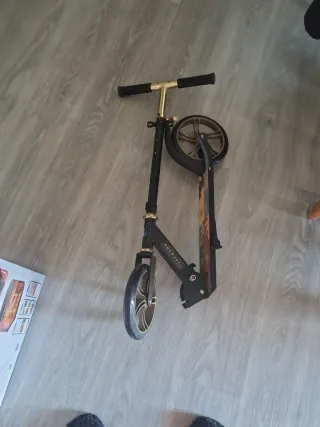 Patinete Plegable Harry Potter Dorado