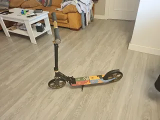 Patinete Plegable Harry Potter Dorado