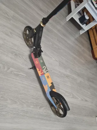 Patinete Plegable Harry Potter Dorado