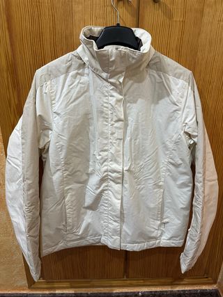 Chaqueta de nieve beige