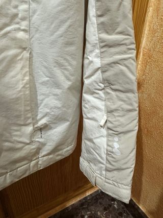 Chaqueta de nieve beige
