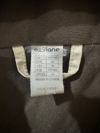 Chaqueta de nieve beige