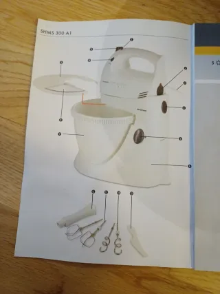 Batidora amasadora Silver Crest 300W