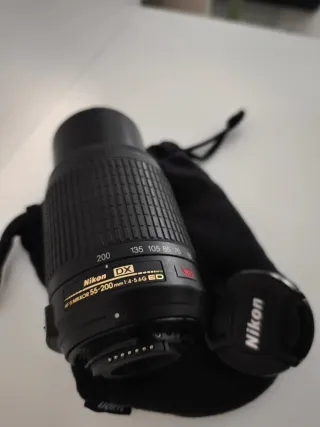 Cámara Nikon D5000 + 18-55 + 55-200
