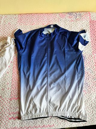 Maillot Ciclismo Azul y Negro