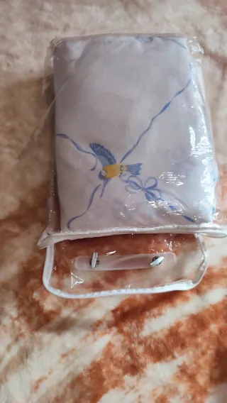 Juego edredón completo para cama 90 cm