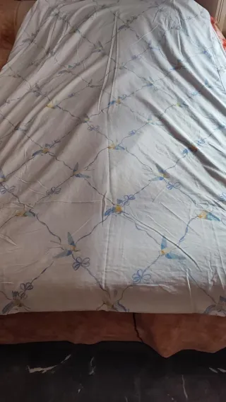 Juego edredón completo para cama 90 cm