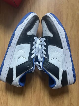 Nike Dunk Black White Royal Blue