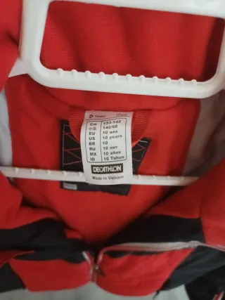 Chaqueta Nieve Wedze 10 Años. Wedze de decathlon
