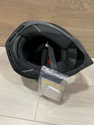 Casco Motocross Yema Talla M Negro