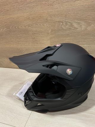 Casco Motocross Yema Talla M Negro