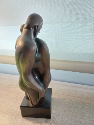 Escultura Bronce Alfonso Pérez Plaza.