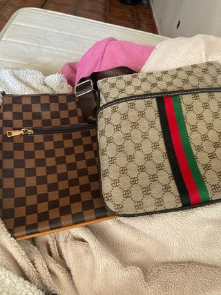 Bolso Gucci Marrón y Verde