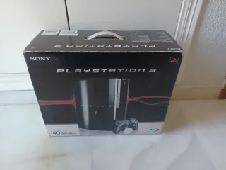 PlayStation 3 40GB Caja Original 2 mandos 2 juegos