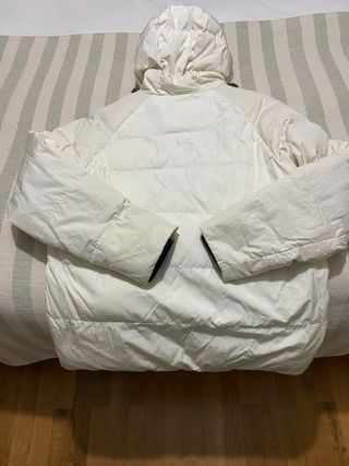 Plumífero Massimo Dutti Blanco Roto Talla M