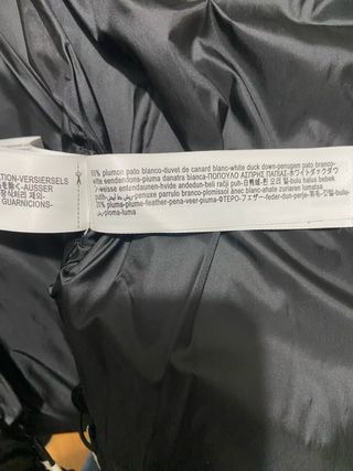 Plumífero Massimo Dutti Blanco Roto Talla M