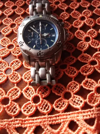 Orologio Uomo sector Blù/Argento compreso di pila