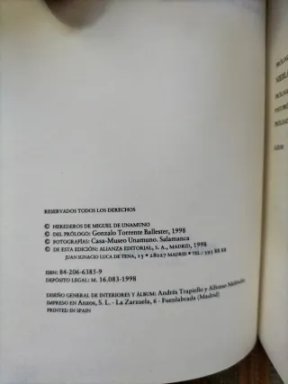 Lote 5 libros Biblioteca Alianza 30º aniversario